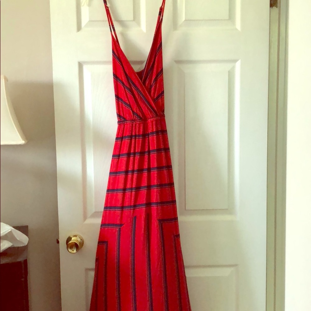 Michael Stars striped maxi dress